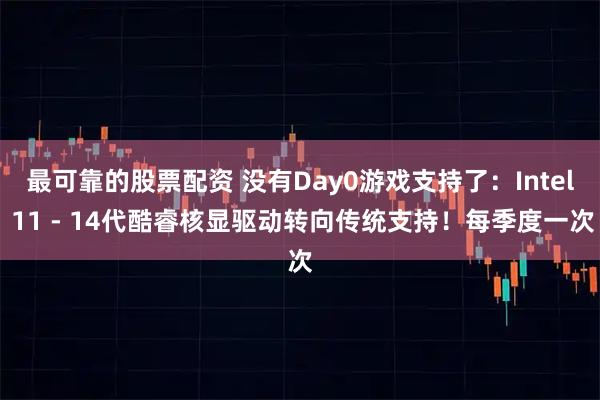 最可靠的股票配资 没有Day0游戏支持了：Intel 11 - 14代酷睿核显驱动转向传统支持！每季度一次