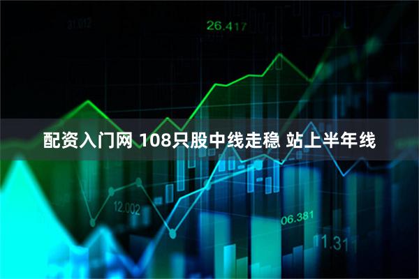 配资入门网 108只股中线走稳 站上半年线